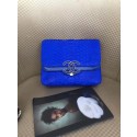 First-class Quality Chanel Original Flap Bag Python, Lambskin & Gold-Tone Metal A57277 blue HV00876VJ28