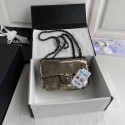 First-class Quality Chanel Original flap bag Sequins&sheepskin AS1448 grey HV04238fm32