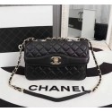 First-class Quality Chanel Sheepskin Leather Shoulder Bag 3370 black HV09713fm32