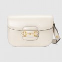 Gucci 1955 leather shoulder bag 602204 white HV11922ta99
