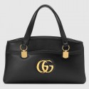 Gucci Arli large top handle bag 550130 black HV00283Oj66