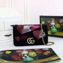 Gucci Dionysus GG Velvet leather mini Shoulder Bag 488426 black HV09015kC27