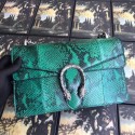 Gucci Dionysus medium python shoulder bag 403348 green HV02602vX95
