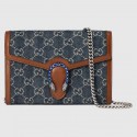 Gucci Dionysus mini chain bag 401231 Dark blue HV05178bm74