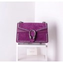 Gucci Dionysus small crystal shoulder bag E400249 Violet HV01271np57