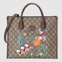 Gucci Disney x Gucci Donald Duck tote bag 648134 brown HV07839lk46