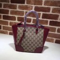 Gucci GG Canvas Top Handle Bag 353121 red HV07868KX22