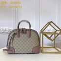Gucci GG Canvas Top Handle Bags 384688 pink HV07482UE80
