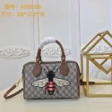 Gucci GG Canvas Top Handle Bags 409529 honeybee HV01043oK58
