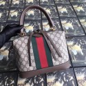 Gucci GG canvas top quality tote bag 523433 brown HV00327Mc61