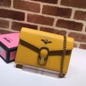 Gucci GG dionysus original Calf leather Mini Shoulder Bag 516920 Bats yellow HV10597PC54