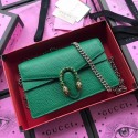 Gucci GG Dionysus original calfskin Mini shoulder bag 476430 green HV00185Gp37
