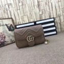 Gucci GG MARMONT leather Shoulder Bag 476809 pink HV05117hi67