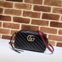 Gucci GG Marmont Matelasse Shoulder Bag A447632 Black HV01432Nw52