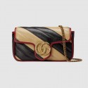 Gucci GG Marmont super mini bag 574969 Cognac HV04618tg76