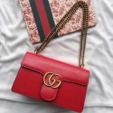 Gucci GG Marmot Original Shoulder Bag 431777 red HV03470Gp37
