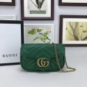 Gucci GG NANO 476433 Mini Shoulder Bag green HV05757Mc61