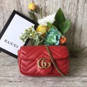 Gucci GG NANO 476433 Mini Shoulder Bag red HV02716Yr55
