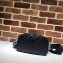 Gucci GG Original Leather Messenger Bag 574886 black HV06260CI68