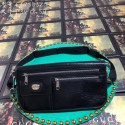 Gucci GG Original Leather Messenger Bag 575837 black HV00208VI95
