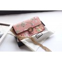 Gucci GG top quality canvas shoulder clutch purse 409340 pink HV02333Xp72