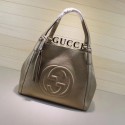 Gucci Leather Shoulder Bag 282309 gold HV02234hc46