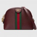 Gucci Ophidia Small Shoulder Bag 499621 Burgundy HV06858yC28