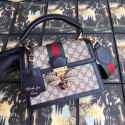 Gucci Queen Margaret GG small top handle bag 476541 black HV04883DI37