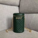 Gucci Quilted leather belt bag 572298 green HV04113MO84