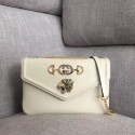 Gucci Rajah medium shoulder bag 537241 White HV09434Mn81