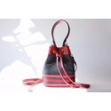Gucci Rajah mini bucket bag 550620 black suede HV06413UW57