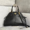 Gucci RE medium top handle bag Style 516459 black HV10251aM39