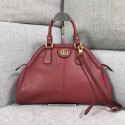 Gucci RE medium top handle bag Style 516459 red HV00905mm78