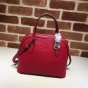 Gucci Signature Leather tote Bag 341504 red HV00421Il41