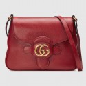 Gucci Small messenger bag with Double G 648934 Red HV10566vX33