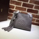 Gucci Soho mini Shoulder Bag 387043 gray HV07260dE28