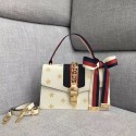 Gucci Sylvie small shoulder bag A421882 white HV00556EC68