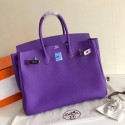 Hermes Birkin Bag Original Leather 35CM 17825 purple HV10179Sy67