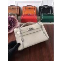 Hermes Mini Kelly Tote Bag Epsom leather 1707 cream HV03888tg76