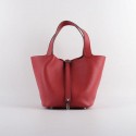 Hermes Picotin 18cm Bags togo Leather 8615 red HV08336bW68