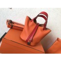 Hermes Picotin Lock PM Bags Original Leather H8688 orange&red HV00607ER88