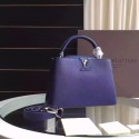 High Imitation Louis Vuitton Capucines BB Tote Bag 94754 Blue HV00316bg96