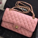High Quality Chanel Calfskin & Gold-Tone Metal A01112 pink HV00251BH97