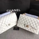High Quality Chanel Classic Flap Bag original Patent Leather 1113 white HV02930pR54