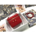 High Quality DIOR Sheepskin cosmetic bag S5488 red HV10595pR54