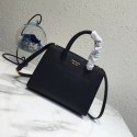 High Quality Prada saffiano lux tote original leather bag bn4458 black HV06580pR54