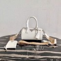 High Quality Replica Prada Re-Edition 2005 top-handle bag 1BB846 white HV01243aR54