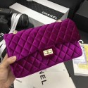 Hot Chanel 2.55 Series Classic Flap Bag CFB1112 purple HV06624cT87