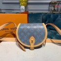 Hot Louis Vuitton Tambourin M55460 Original Leather Blue Monogram Pop Print HV03803io40