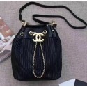 Hot Newest Chanel Flap Shoulder Bag 94364 Black HV10274cT87